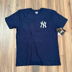 MLB NY NICKS Navy Blue NY Logo Men's T-Shirt #27